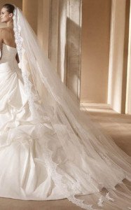 abito da sposa con velo a cascata - Daniele Panareo fotografo Matrimonio Lecce