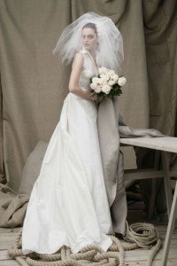 abito da sposa con velo a voliera - Daniele Panareo fotografo Matrimonio Lecce