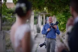 Reportage di matrimonio a Lecce. Il fotografo Daniele Panareo in azione