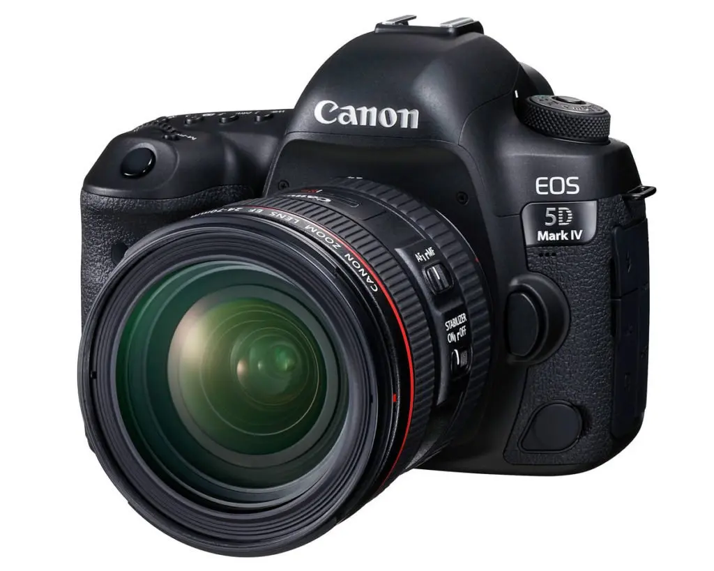 la Canon 5D mark IV come esempio di attrezzatura del fotografo di matrimonio